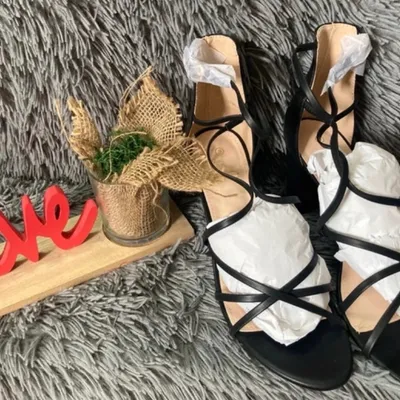 Sandales noires - Perphy - Taille 40